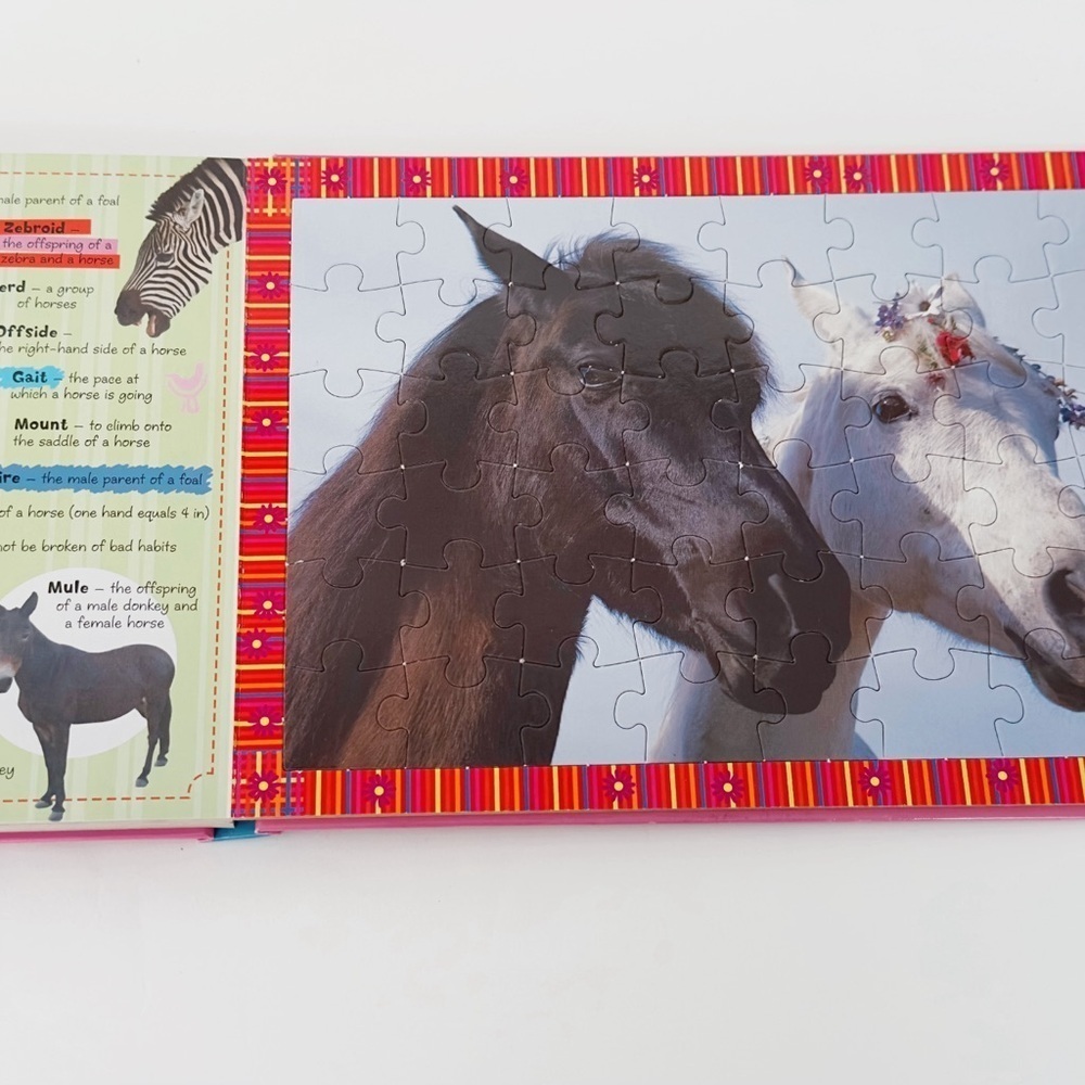 Totally Horses: Jigsaw Puzzle Book - Picture 8 of 9